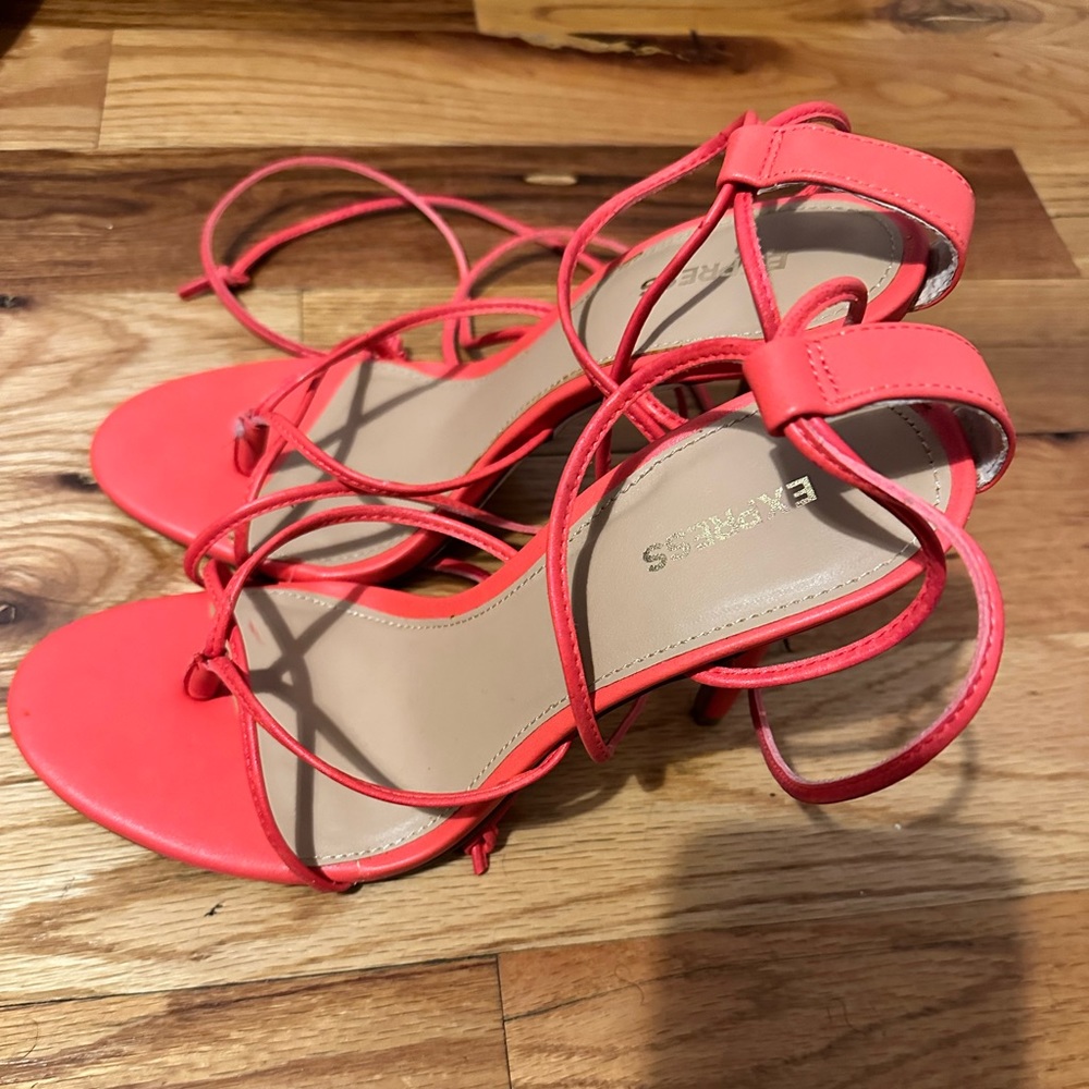 Express Tie Up Heels